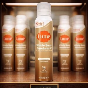 Vanilla Bliss Whole Body Deodorant Aerosol spray fragrance gym bag toiletries